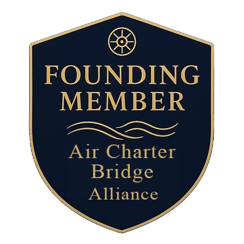 Air Charter Bridge Founding Partner Badge